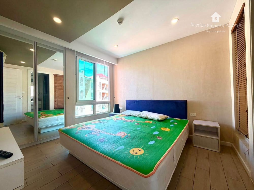 Moderne 2-Zimmer-Eigentumswohnung mit Klimaanlage in Jomtien, Pattaya 9