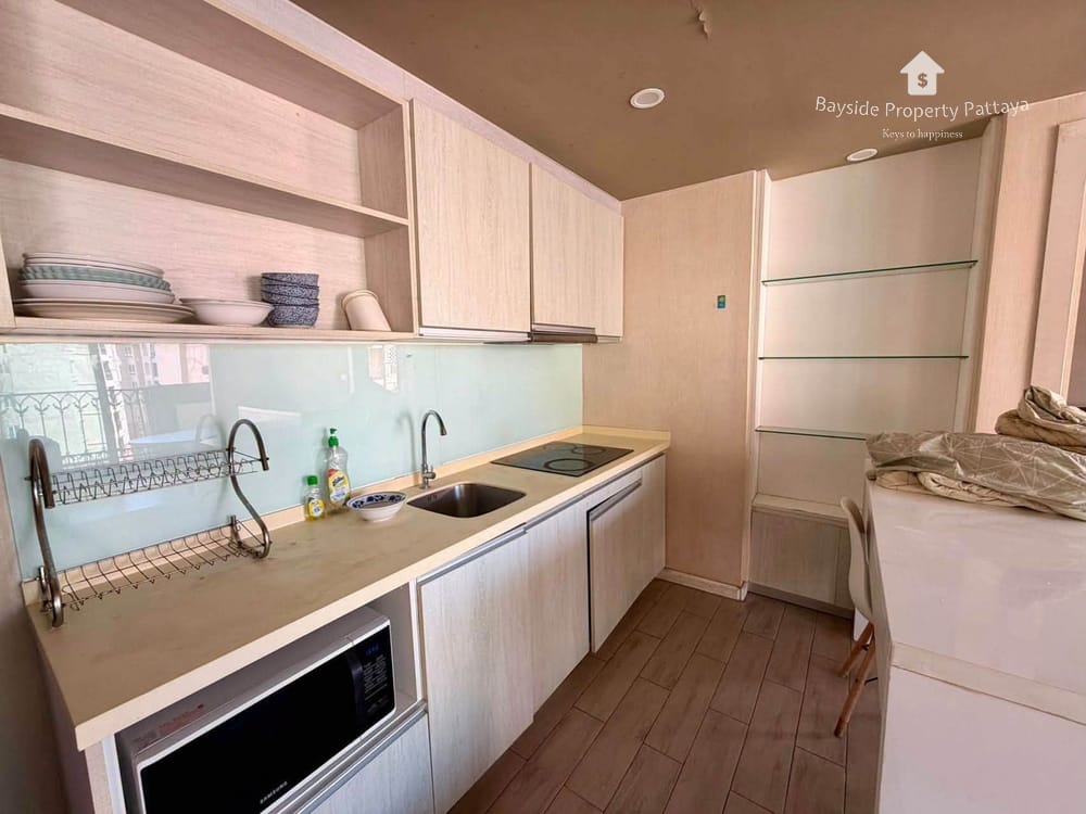 Moderne 2-Zimmer-Eigentumswohnung mit Klimaanlage in Jomtien, Pattaya 14