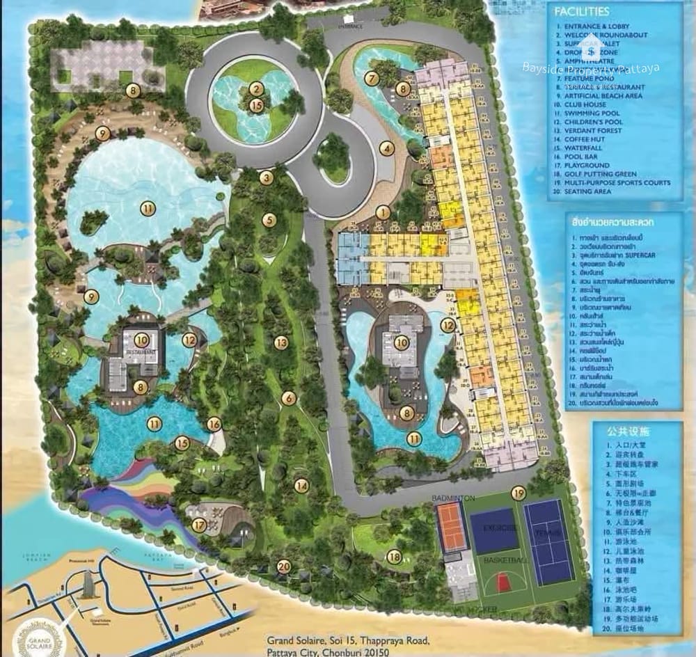 1-Bedroom Sea View Condo for Sale in Grand Solaire Pattaya 3
