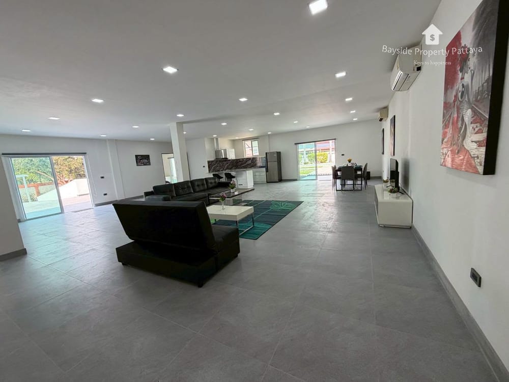 Geräumige Villa mit 6 Schlafzimmern in Ost-Pattaya zu vermieten – Stadtblick 5