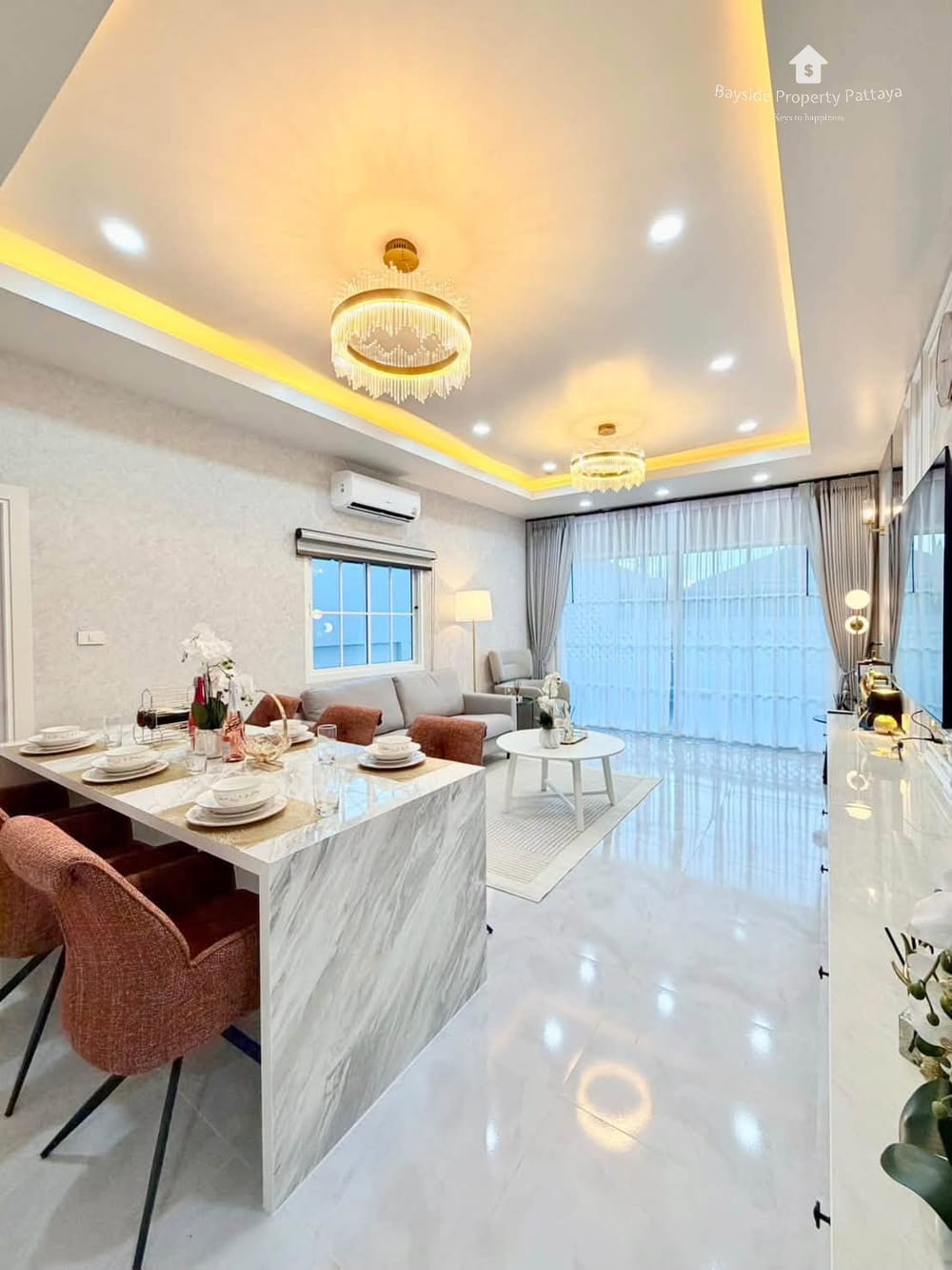 3-Schlafzimmer-Haus zum Verkauf in Raviporn City Home Village, Ost-Pattaya – Haustierfreundlich und Klimatisiert 2