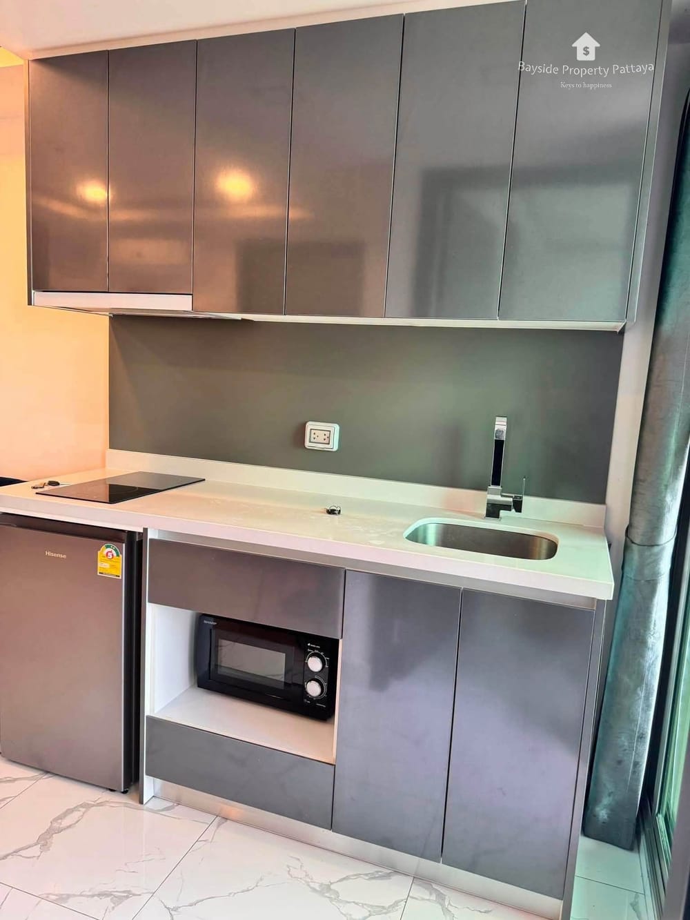 Moderne 1-Zimmer-Eigentumswohnung in Pratumnak, Pattaya zu vermieten – mit Stadtblick 9