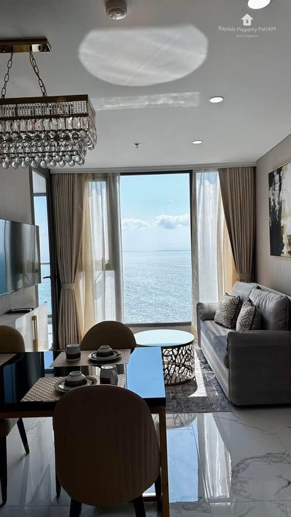 Sea View 2-Bedroom Condo for Rent at Copacabana Beach Jomtien, Pattaya 2