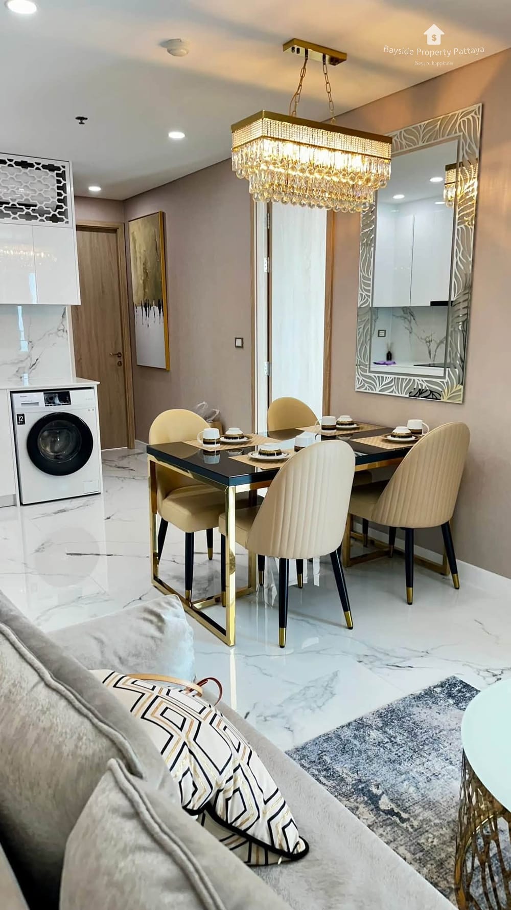 Sea View 2-Bedroom Condo for Rent at Copacabana Beach Jomtien, Pattaya - 24/7 Security 3