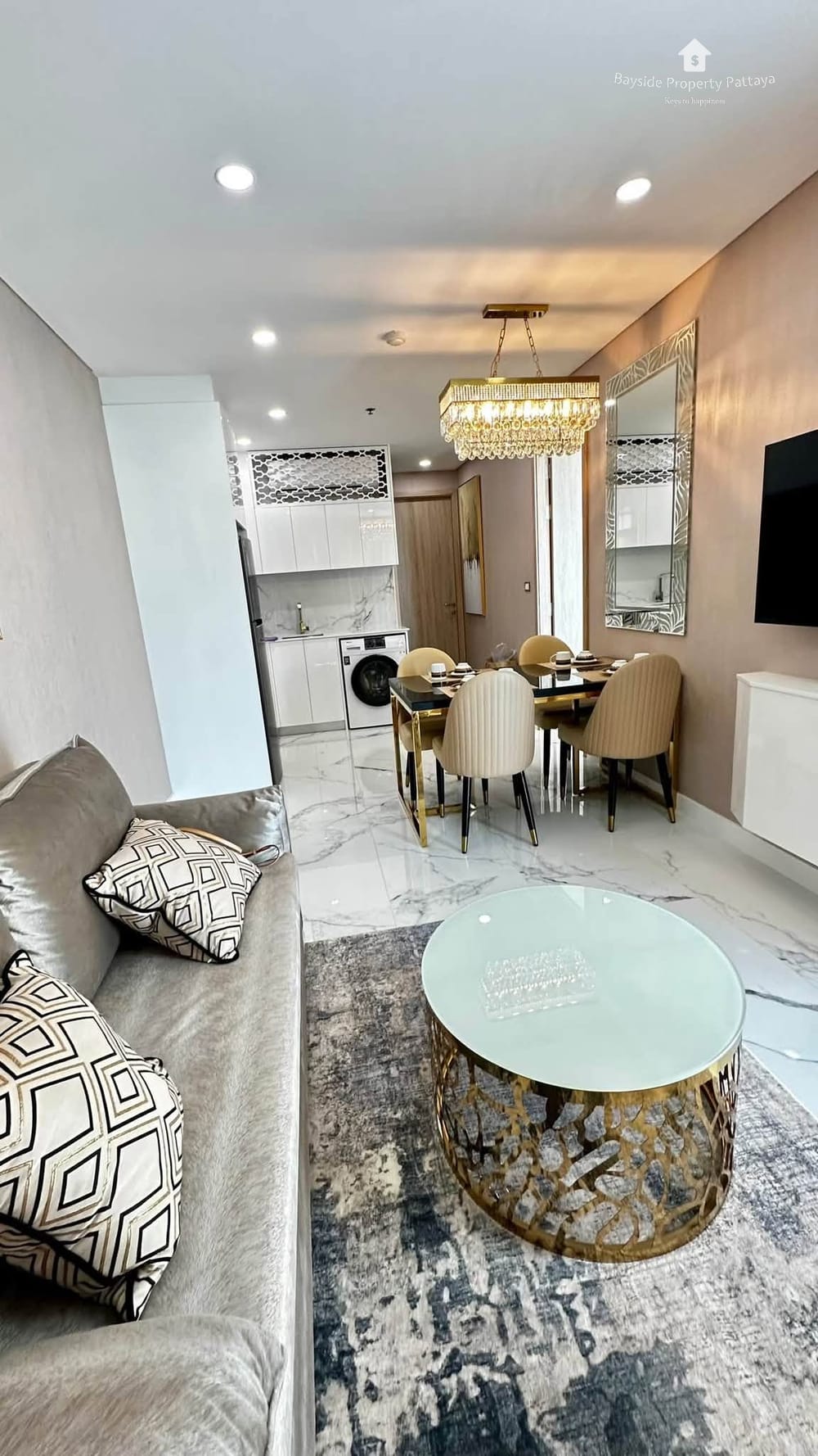 Sea View 2-Bedroom Condo for Rent at Copacabana Beach Jomtien, Pattaya - 24/7 Security 4