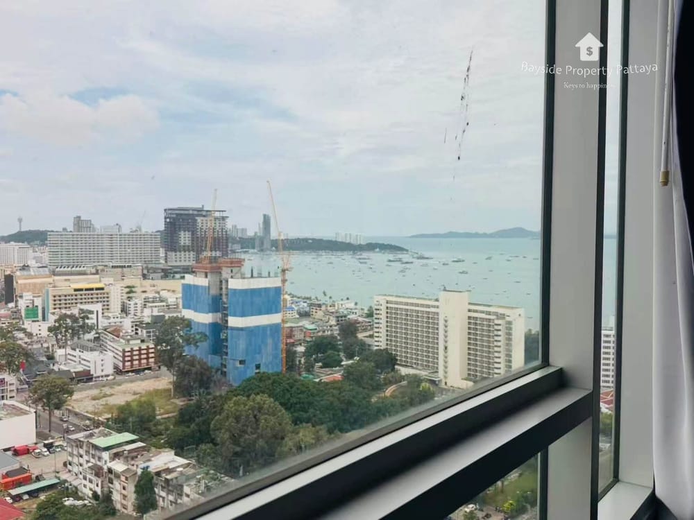 Sea View 1-Bedroom Condo for Sale and Rent at Centric Sea, Pattaya City - 24/7 Security 10