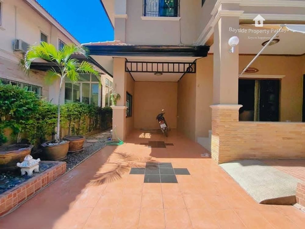 Spacious 3-Bedroom Detached House with Air Conditioning in East Pattaya 15