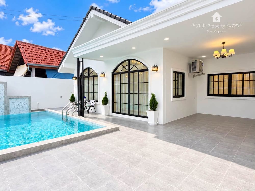 Spacious 3-Bedroom Pool Villa For Sale in East Pattaya - Pet Friendly with Air Conditioning 2