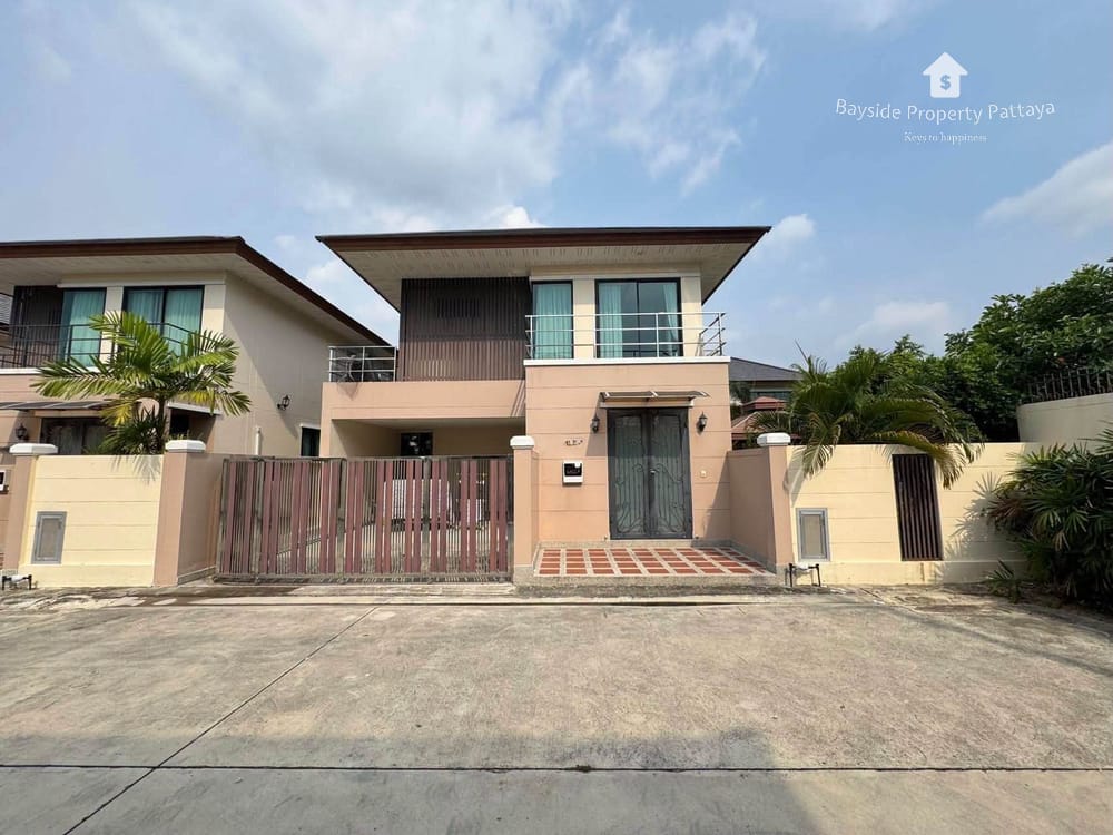 Villa Asiatic: Exklusive 4-Schlafzimmer-Villa mit 24/7 Sicherheit in Pattaya zu verkaufen 2