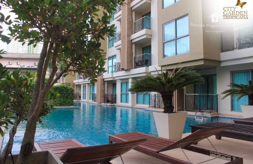 Stilvolle 1-Zimmer-Wohnung im City Garden Tropicana, Wongamat Beach, Pattaya – Kauf & Miete 8