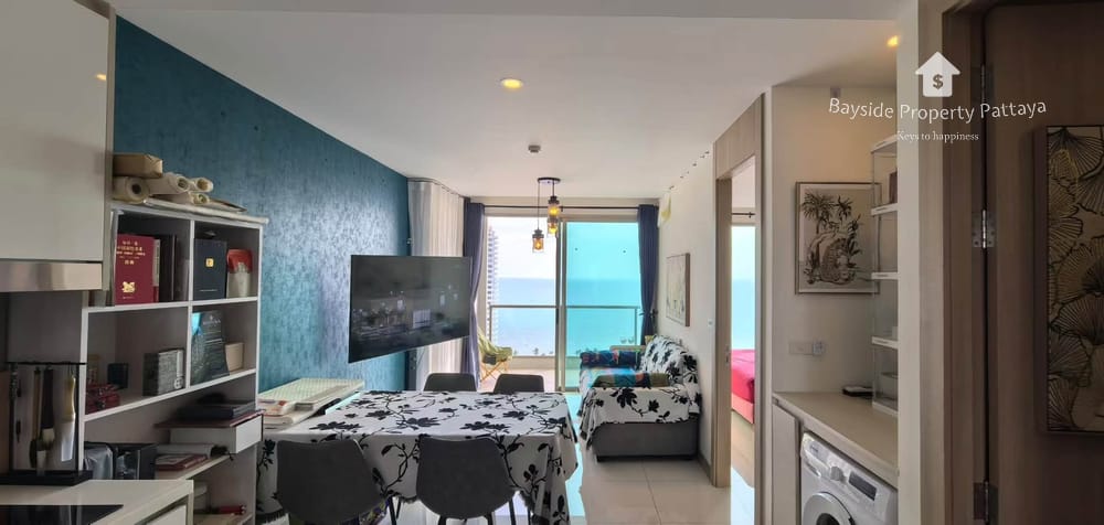 Sea View 1 Bedroom Condo for Sale at The Riviera Jomtien, Pattaya - 24/7 Security 9