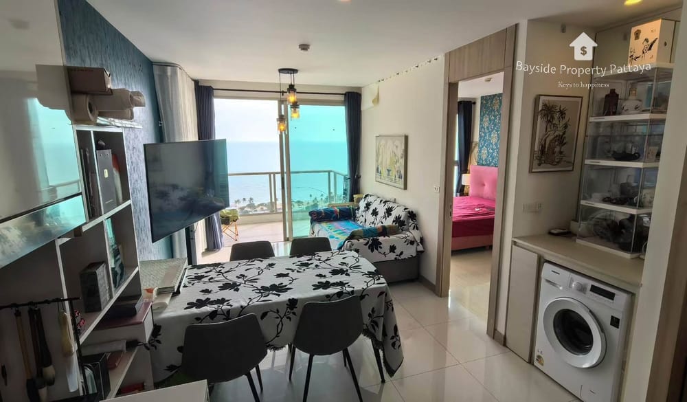 Sea View 1 Bedroom Condo for Sale at The Riviera Jomtien, Pattaya - 24/7 Security 11