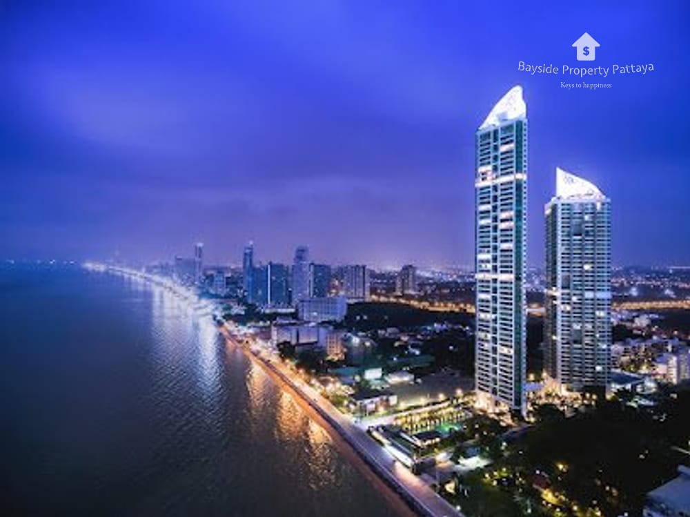Eigentumswohnung im Reflection Jomtien Beach Pattaya: 3 Zimmer mit 24/7 Sicherheit 1