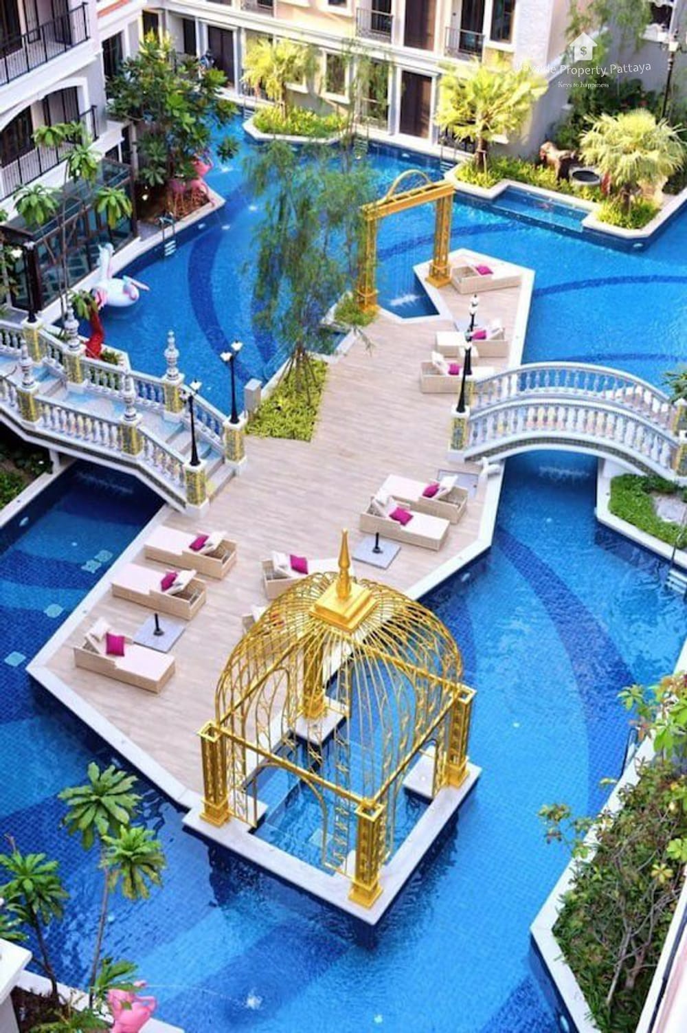 2-Bedroom Condo with City View in Espana Condo Resort Pattaya, Jomtien 2