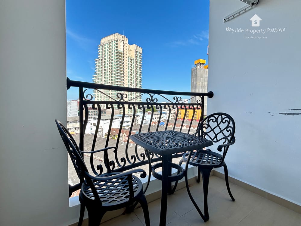 2-Bedroom Condo with City View at City Garden Olympus, Pattaya City 10