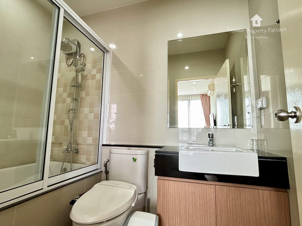 1-Bedroom Condo for Sale in Si Racha, Chonburi-Pattaya with City View and Air Conditioning 12