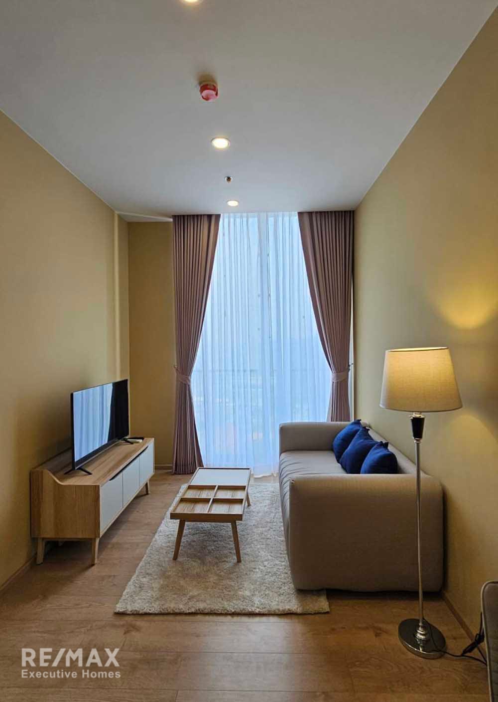 1-Schlafzimmer-Wohnung zur Miete in Noble BE19 nahe MRT Sukhumvit 4