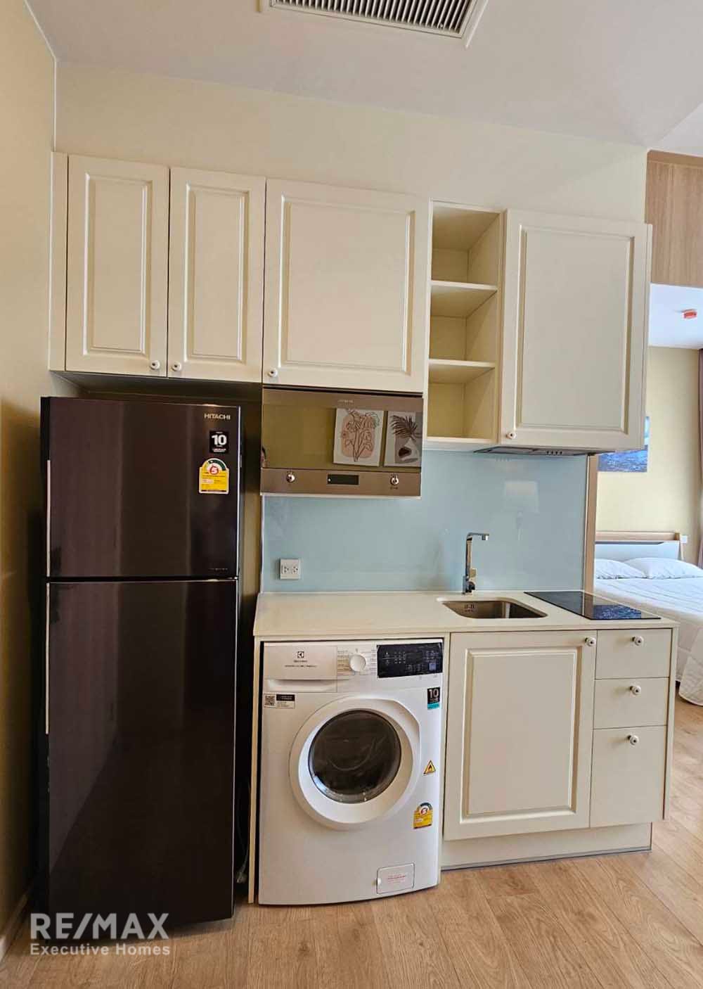 1-Schlafzimmer-Wohnung zur Miete in Noble BE19 nahe MRT Sukhumvit 5