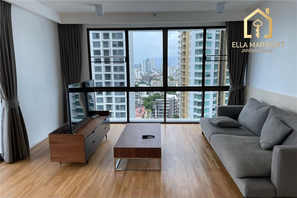 3-Schlafzimmer-Eigentumswohnung zu vermieten, 145K zzgl. MwSt. im 19. Stock in Sukhumvit 39. 2