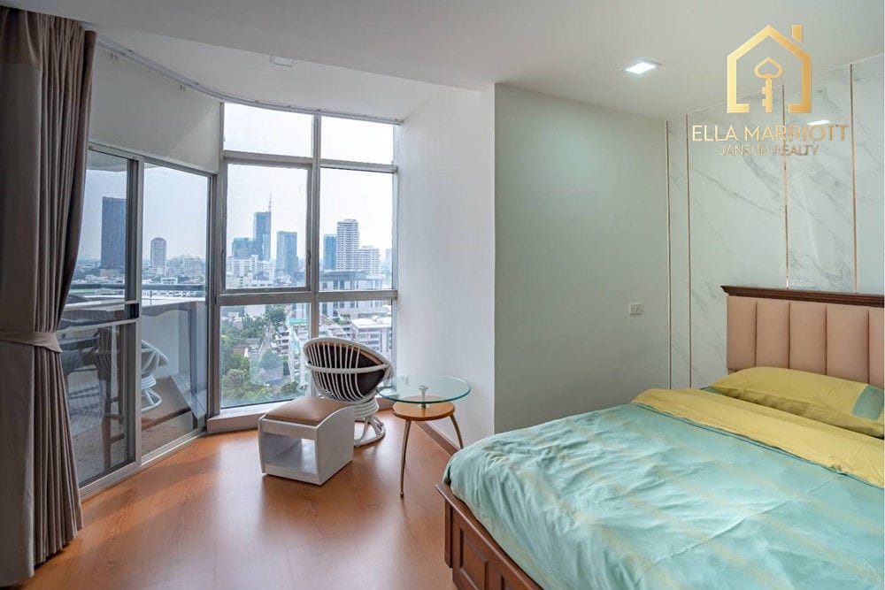 Sale 9.5M All-In | Waterford Suk 30/1 | 83sqm 2BR | Renovated 14th Fl 10