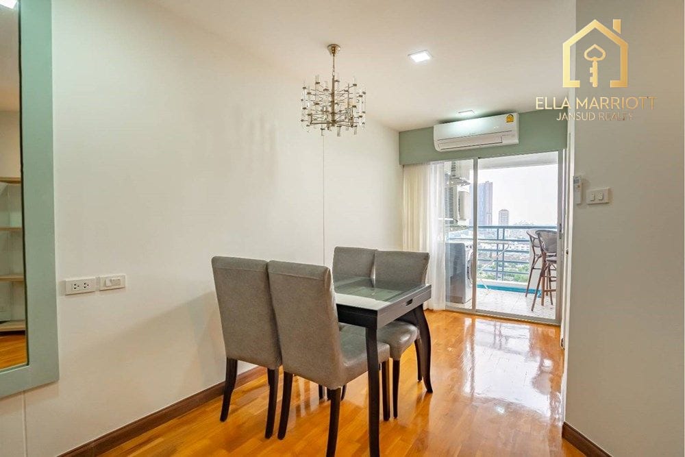 Sale 9.5M All-In | Waterford Suk 30/1 | 83sqm 2BR | Renovated 14th Fl 5
