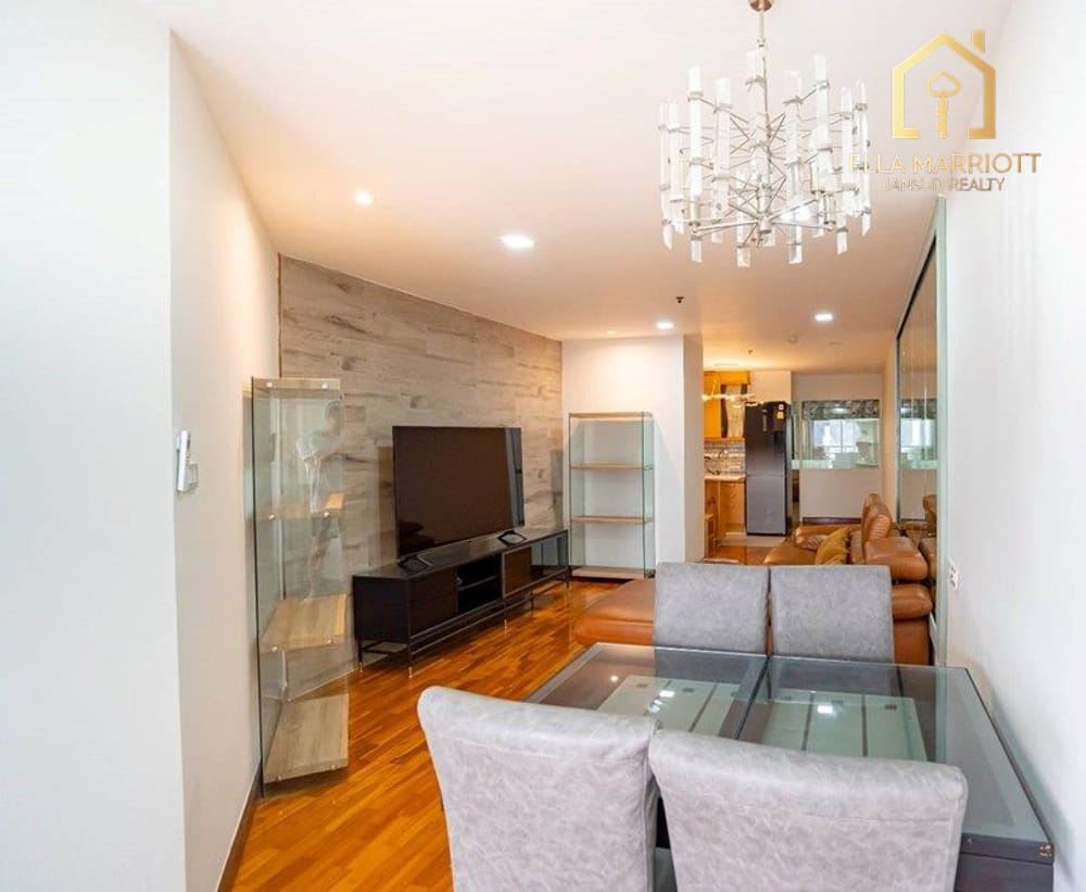 Rent 45K | Renovated 83sqm 2BR | 14th Fl Unblocked View | Suk 30/1 4