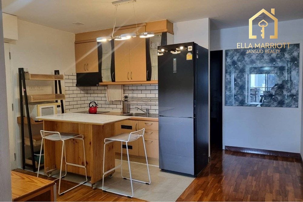 Rent 45K | Renovated 83sqm 2BR | 14th Fl Unblocked View | Suk 30/1 8