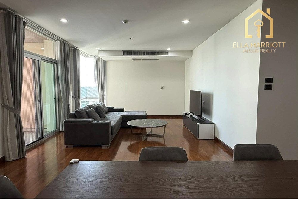 3-Bedroom Condo at Grand Langsuan — 9 min walk to BTS Chit Lom 2