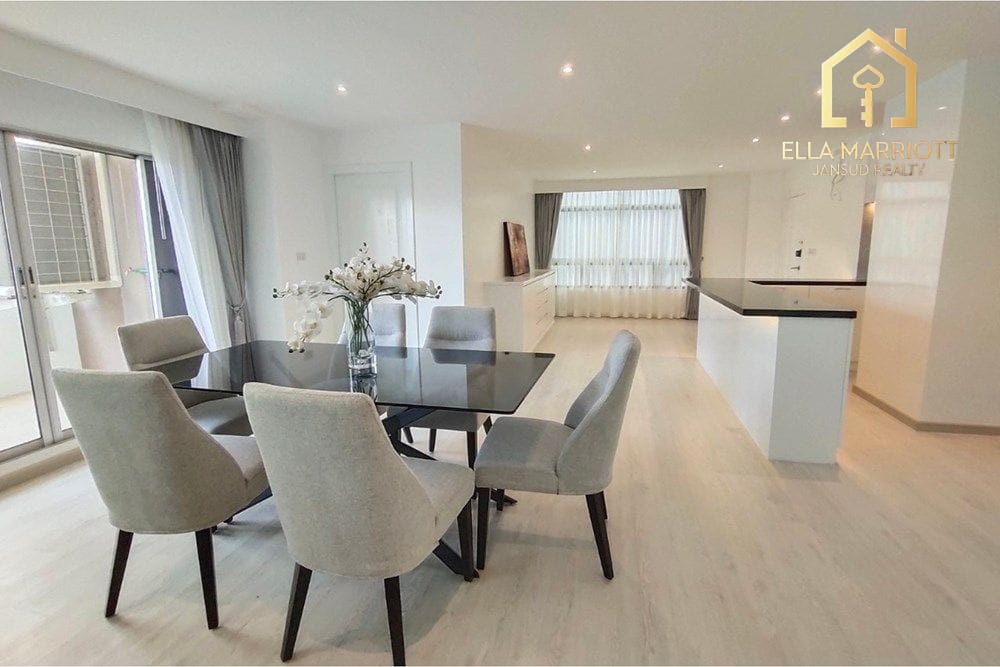 Rent 75K | Silom Condo | 148sqm 2BR | Newly Renovated | Pet-Friendly 4