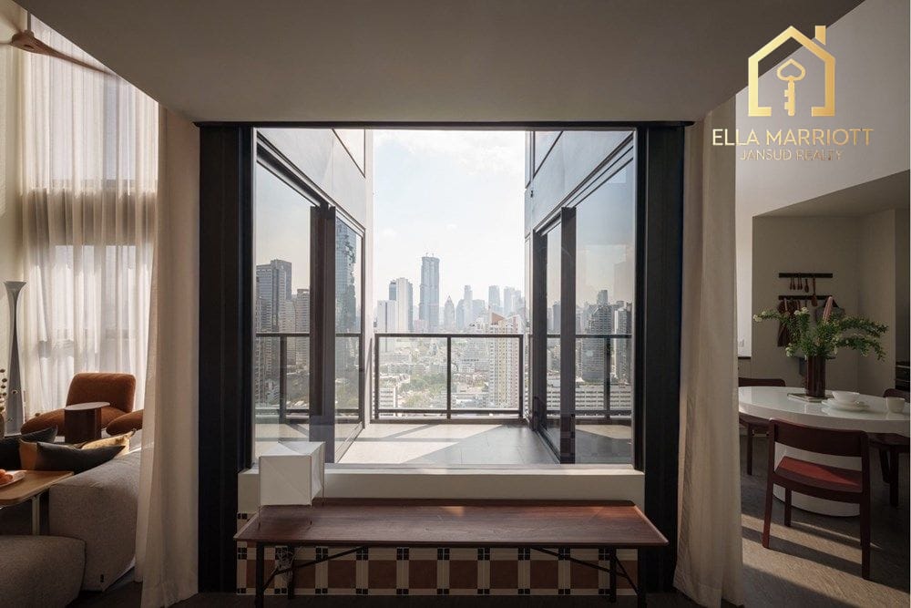 2-Schlafzimmer-Eigentumswohnung im The Lofts Silom – 8 Gehminuten zur BTS Surasak. 7