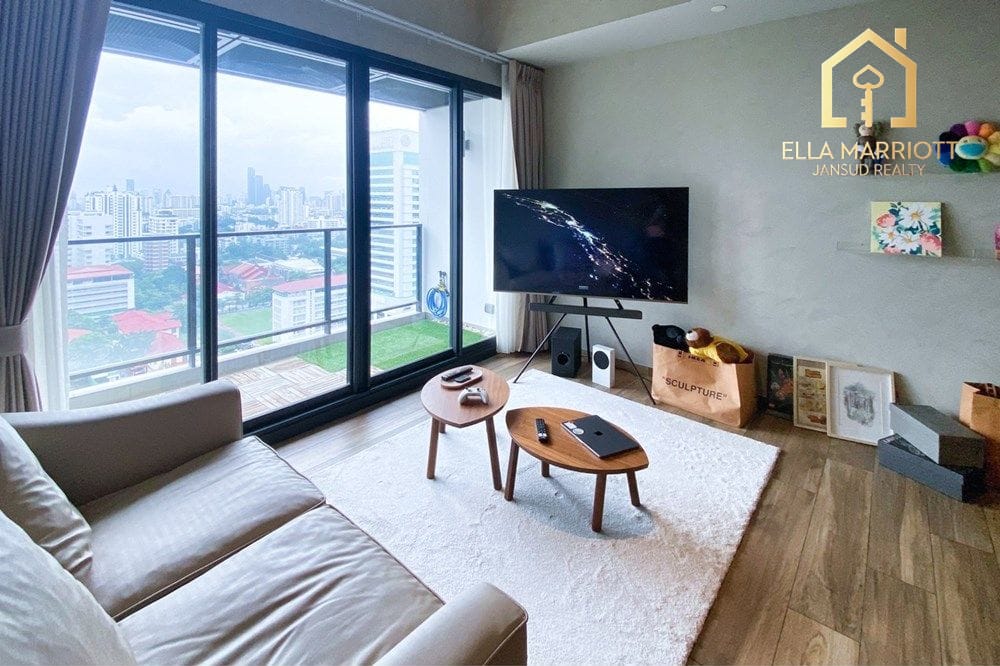 2-Zimmer-Eigentumswohnung in The Lofts Asoke – 4 Gehminuten zur MRT Phetchaburi 4