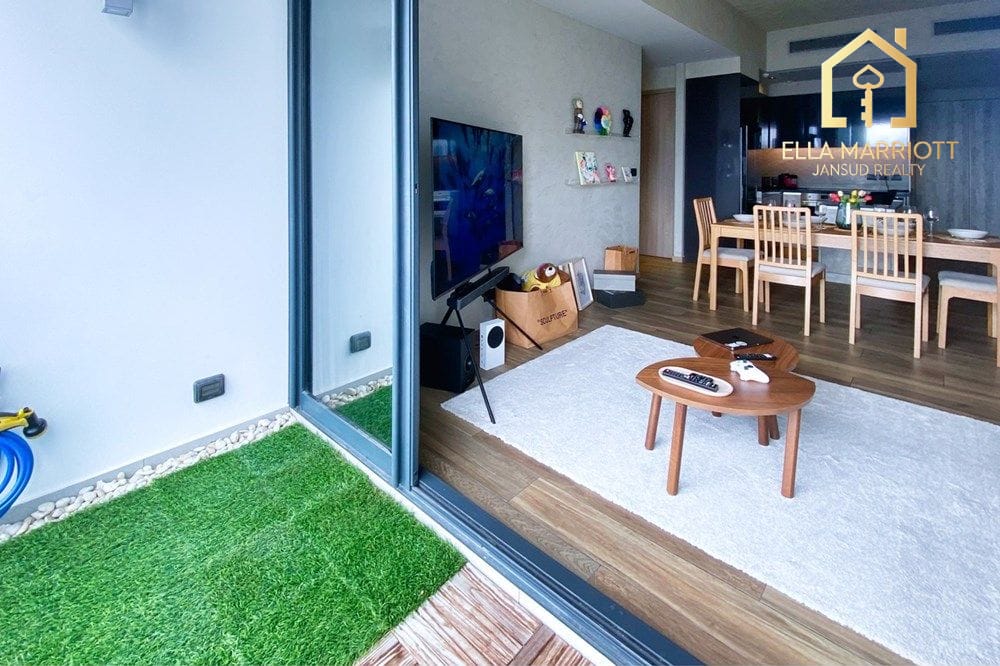 2-Zimmer-Eigentumswohnung in The Lofts Asoke – 4 Gehminuten zur MRT Phetchaburi 5