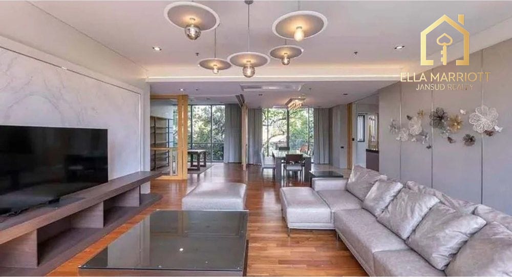 3-Schlafzimmer-Wohnung im Domus – 9 Gehminuten zur BTS Asok 2