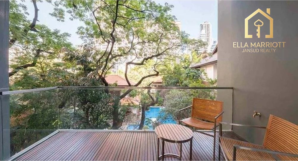 3-Schlafzimmer-Wohnung im Domus – 9 Gehminuten zur BTS Asok 4