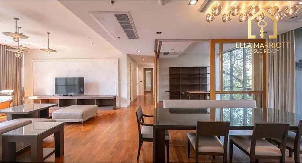3-Schlafzimmer-Wohnung im Domus – 9 Gehminuten zur BTS Asok 5