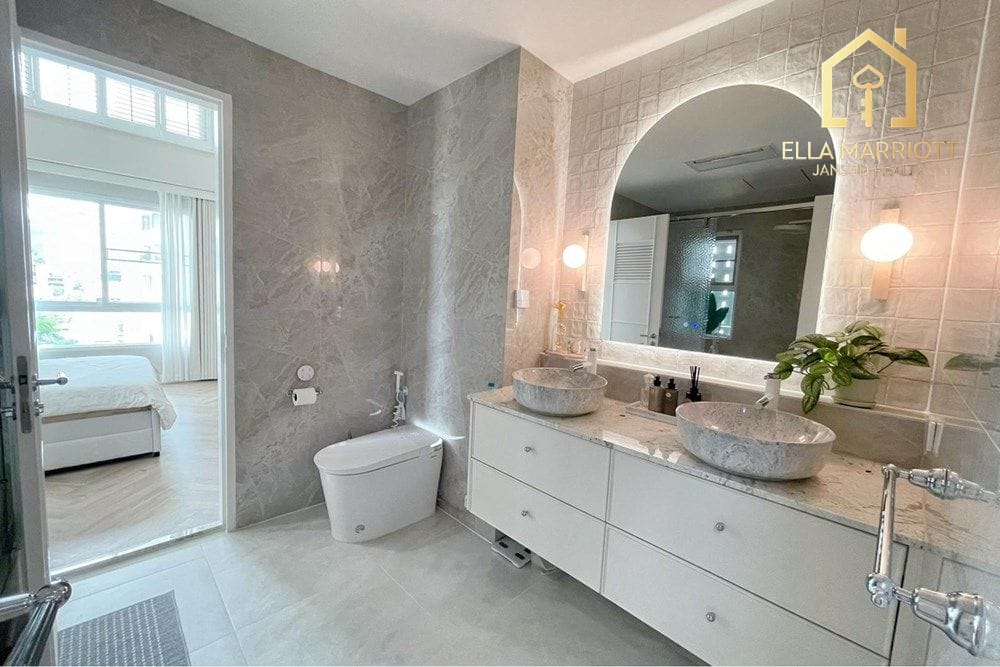 Rent 105K | The Bangkok Sukhumvit 61 | 120sqm Penthouse | 4m Ceiling 10