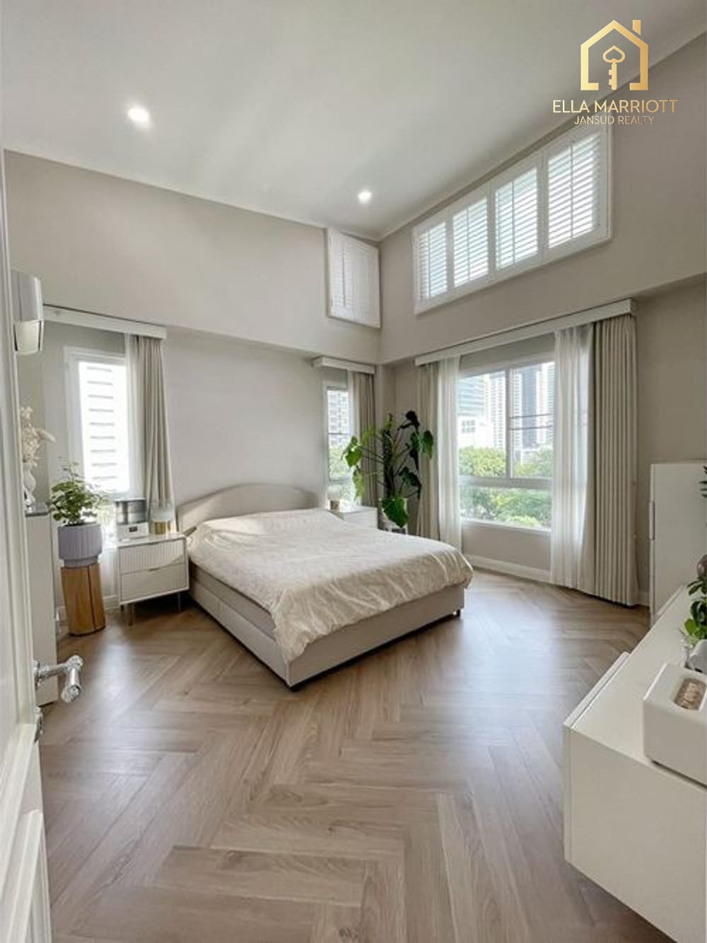 Rent 105K | The Bangkok Sukhumvit 61 | 120sqm Penthouse | 4m Ceiling 6