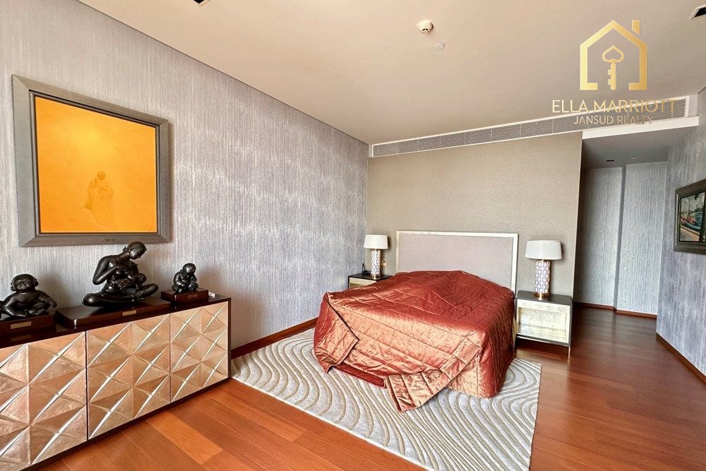 2-Bedroom Condo at The Sukhothai Residences — 15 min walk to MRT Lumphini 12