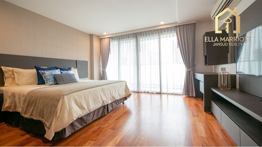 Rent 120K | 167sqm Boutique 3BR | Sukhumvit 19 | Near BTS Asoke 10