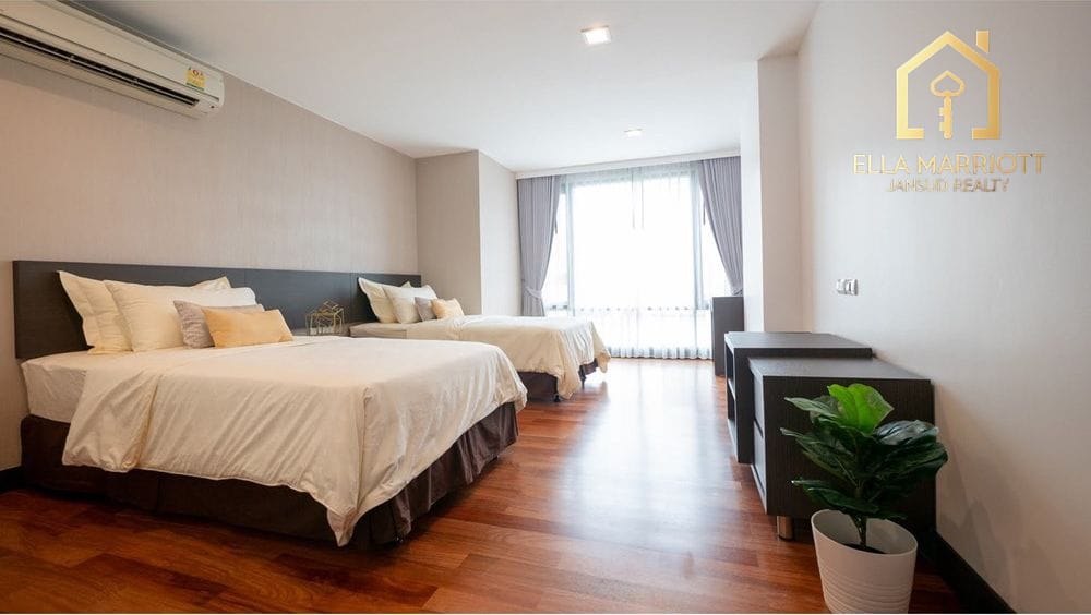 Rent 120K | 167sqm Boutique 3BR | Sukhumvit 19 | Near BTS Asoke 11