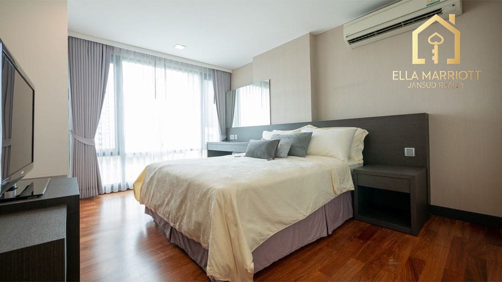 Rent 120K | 167sqm Boutique 3BR | Sukhumvit 19 | Near BTS Asoke 13