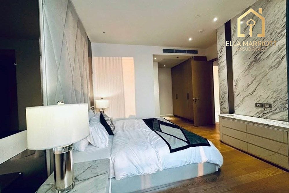2-Schlafzimmer-Eigentumswohnung in den Magnolias Waterfront Residences — 6 Gehminuten zur BTS Charoen Nakhon 6