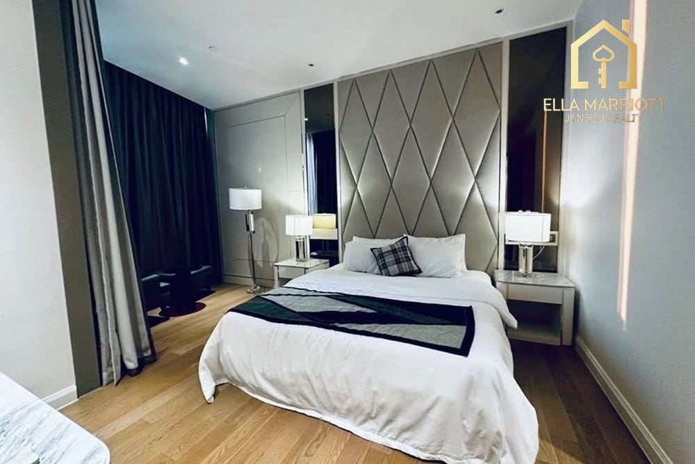 2-Schlafzimmer-Eigentumswohnung in den Magnolias Waterfront Residences — 6 Gehminuten zur BTS Charoen Nakhon 8