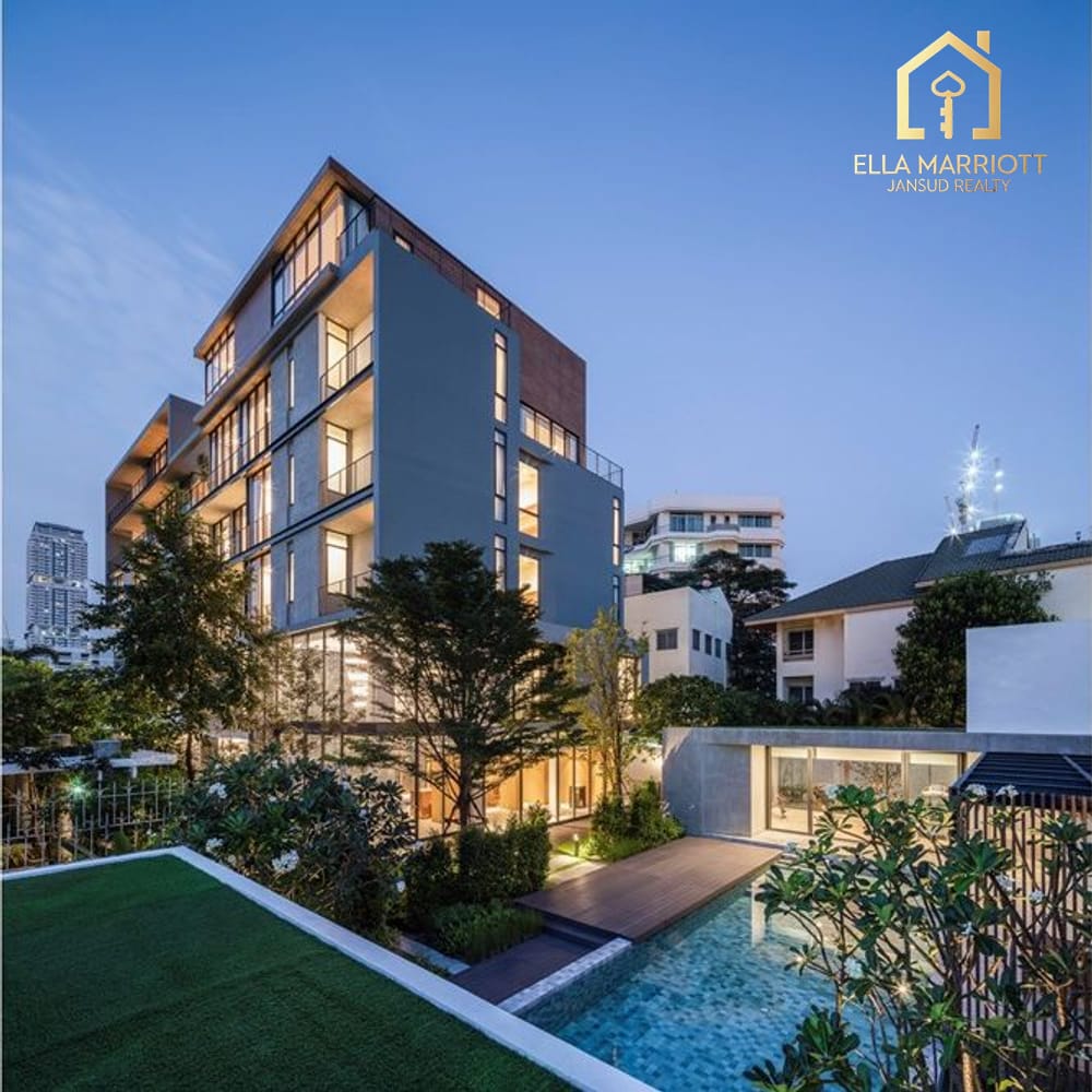 Rent 300K | 375sqm Whole-Floor Penthouse | 4BR + Office | Phrom Phong 12