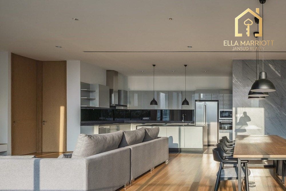 Rent 300K | 375sqm Whole-Floor Penthouse | 4BR + Office | Phrom Phong 2