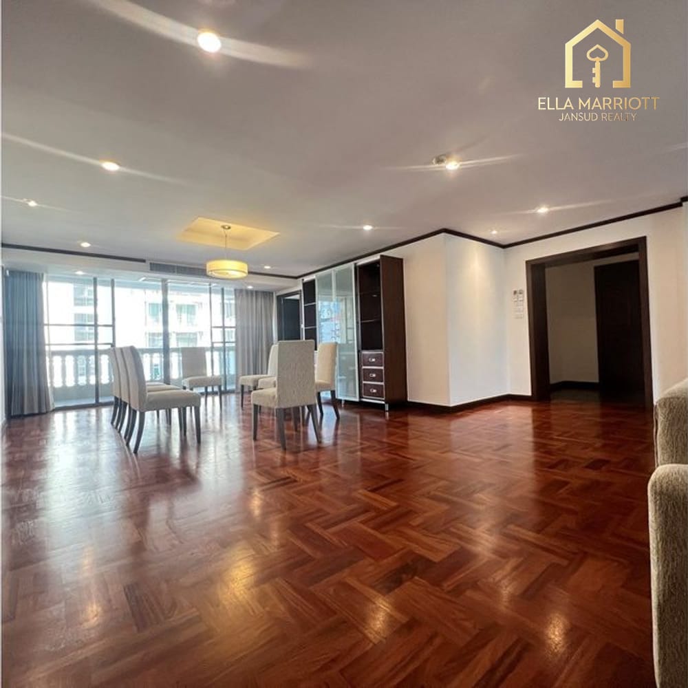 Rent 115K | 290sqm Luxury 3BR | Sukhumvit 24 | High-Floor | Pets OK 4