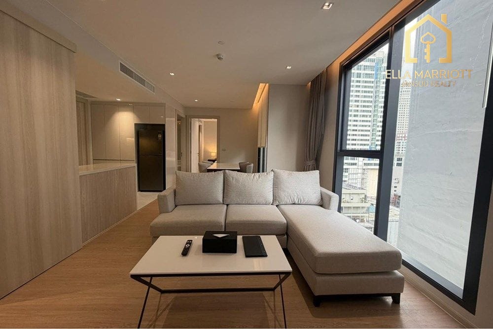 Rent 123K | 100sqm 2BR Serviced Suite | Full Hotel Service | Sukhumvit 2