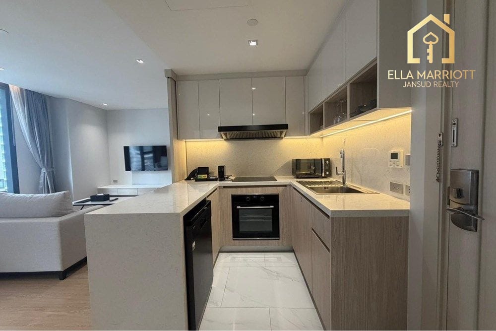 Rent 123K | 100sqm 2BR Serviced Suite | Full Hotel Service | Sukhumvit 4