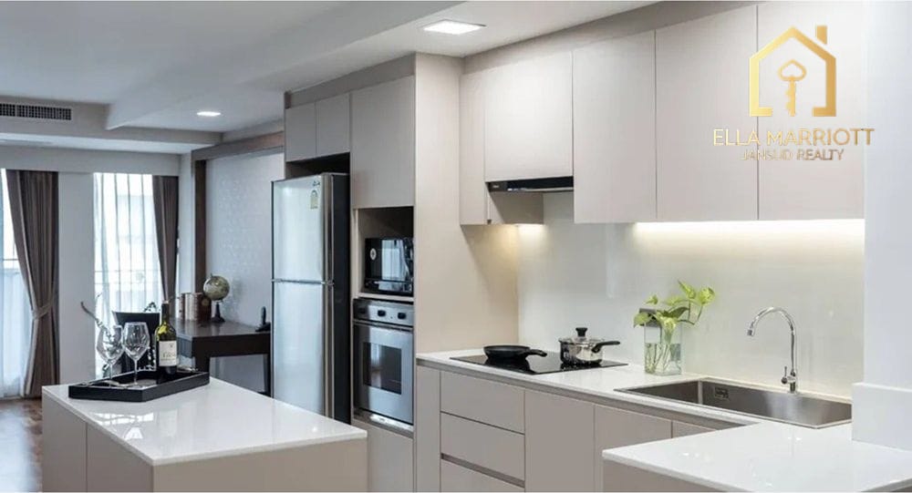 3-Zimmer-Wohnung zur Miete in Sukhumvit 34 - 180 m² 3