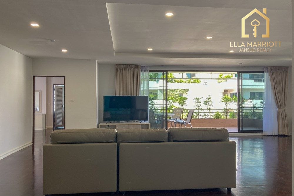 Geräumige Familiensuite mit 3 Schlafzimmern zur Miete für 130.000 in Sukhumvit 49 – Haustierfreundliches Apartment. 5